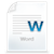 A Microsoft Word file
